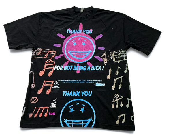 Thank You For Not Being A Dick 6.5oz Tee (Size Large)