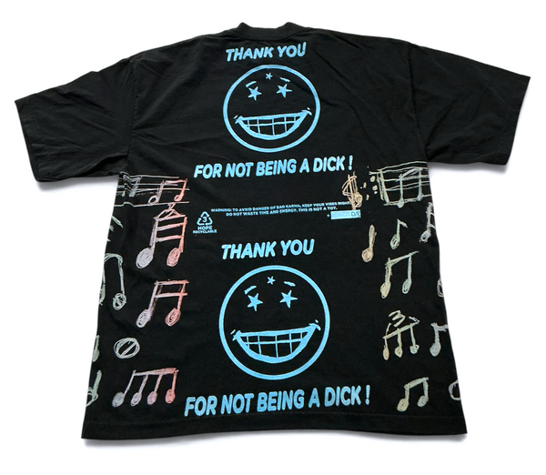 Thank You For Not Being A Dick 6.5oz Tee (Size Large)