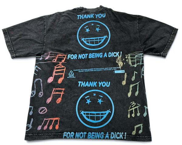 Thank You For Not Being A Dick 6.5oz Tee (Size Large)