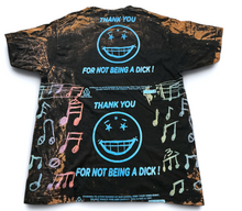 Load image into Gallery viewer, Thank You For Not Being A Dick Bleach Tee (Size XL)
