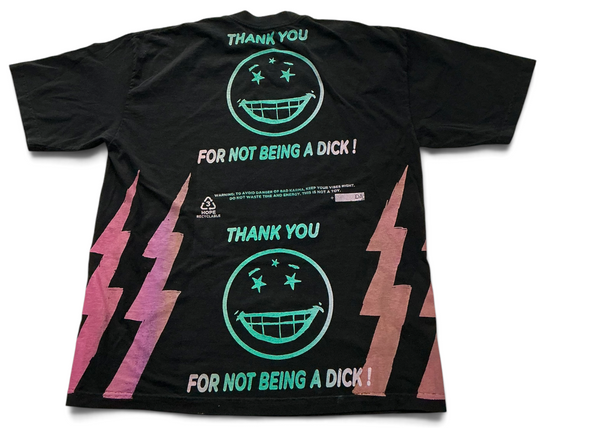 Thank You For Not Being A Dick 6.5oz Tee (Size Large)