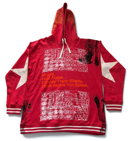 Words Hold Power Hoodie (Size 3XL)