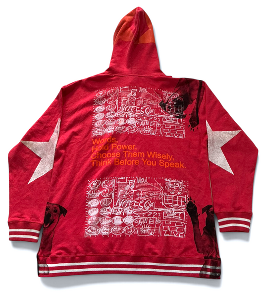 Words Hold Power Hoodie (Size 3XL)