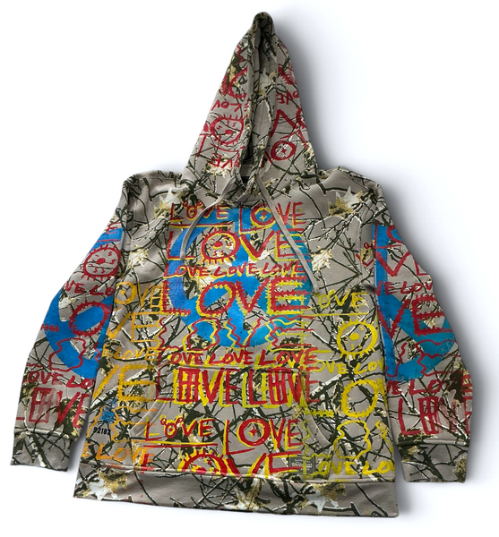 Love Love Love Hoodie (Size Medium)