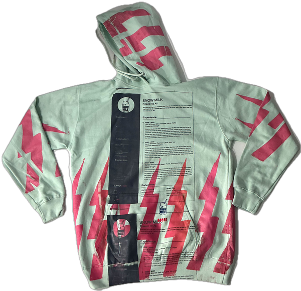 Lightning Resume Hoodie (Size Large)