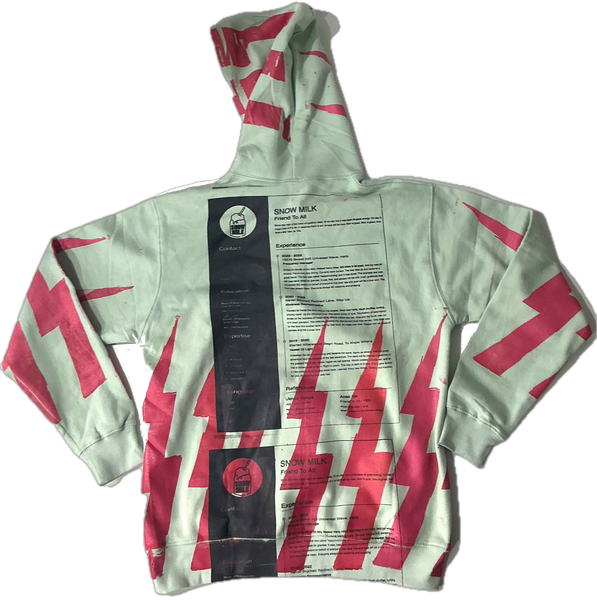 Lightning Resume Hoodie (Size Small)