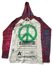 Load image into Gallery viewer, Positive Shipping Label Hoodie (Size Medium)
