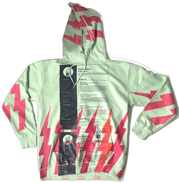 Lightning Resume Hoodie (Size Medium)