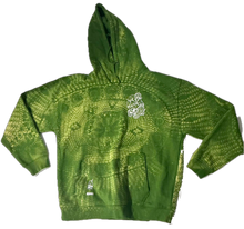 Load image into Gallery viewer, Team Yes Crochet Bleached Hoodie (Size XL)
