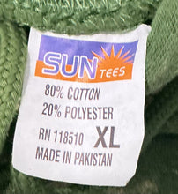 Load image into Gallery viewer, Team Yes Crochet Bleached Hoodie (Size XL)
