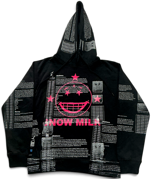Snow Milk Kindness Hoodie (Size Small)