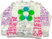 Load image into Gallery viewer, World Peace Crewneck (Size Large)
