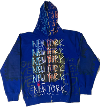 Load image into Gallery viewer, Big Apple Big Love Zip Up Hoodie (Size Medium)
