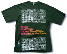 Load image into Gallery viewer, Words Hold Power 6.5oz Tee (Size Medium)
