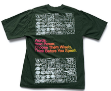 Load image into Gallery viewer, Words Hold Power 6.5oz Tee (Size Medium)
