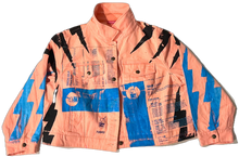 Load image into Gallery viewer, Lightning Resume Jean Jacket (Size 20W)
