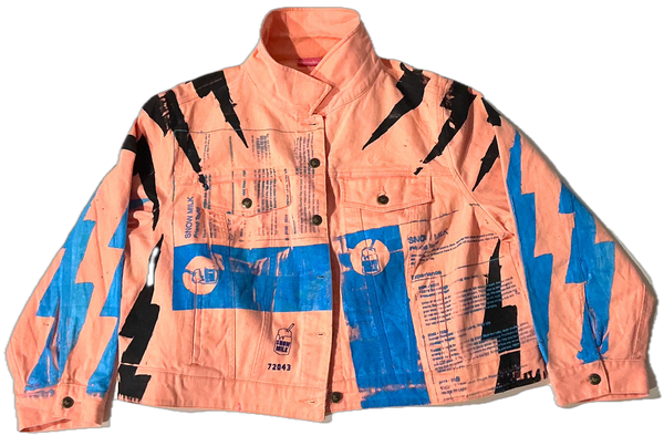 Lightning Resume Jean Jacket (Size 20W)