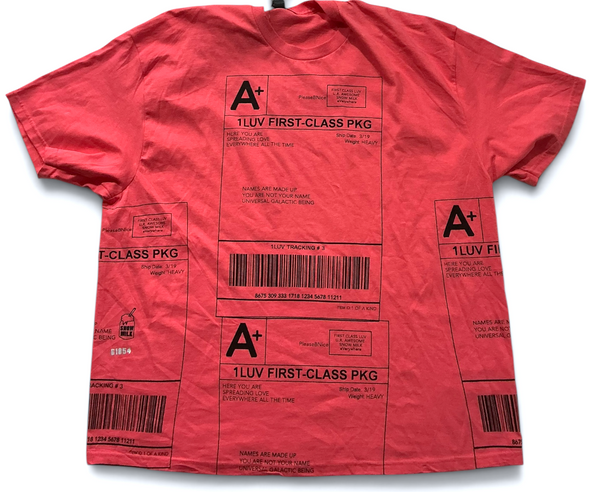 Positive Shipping Label Tee (Size 3XL)