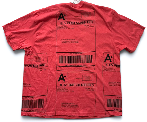 Positive Shipping Label Tee (Size 3XL)