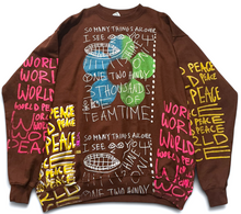 Load image into Gallery viewer, World Peace Crewneck (Size 2XL)
