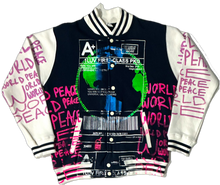 Load image into Gallery viewer, World Peace Varsity Jacket (Size Medium)
