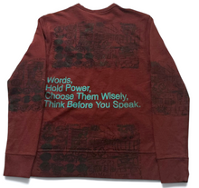 Load image into Gallery viewer, Words Hold Power Crewneck (Size Small)
