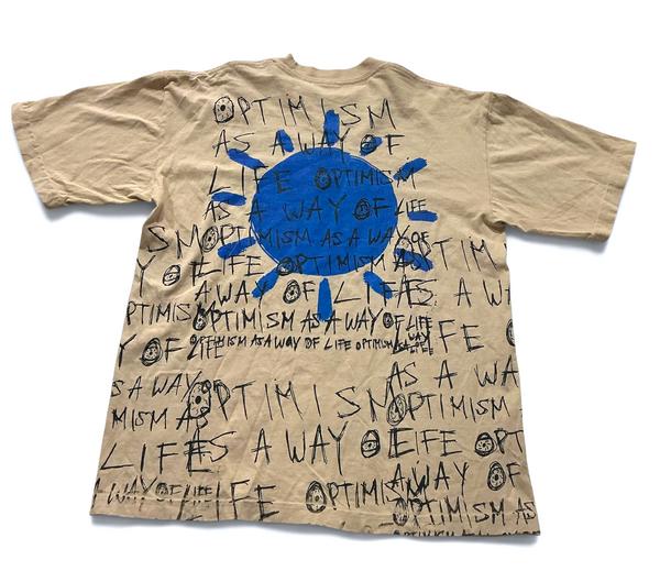 Optimism As A Way Of Life 6.5oz Tee (Size Medium)