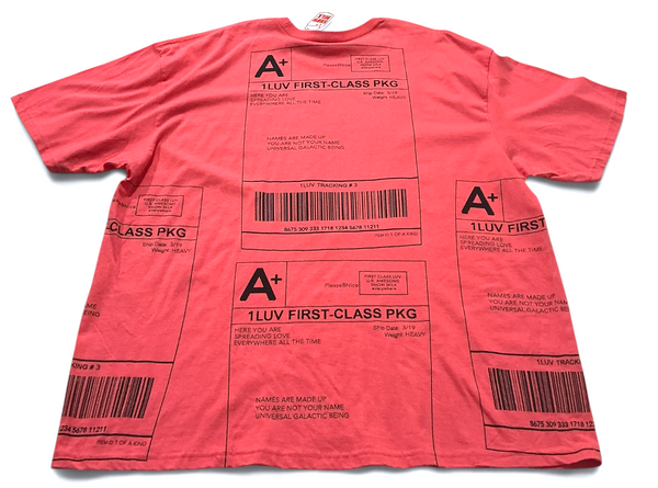 Positive Shipping Label Tee (Size 3XL)