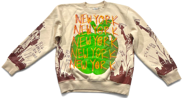 Big Apple Big Love Crewneck (Size Small)