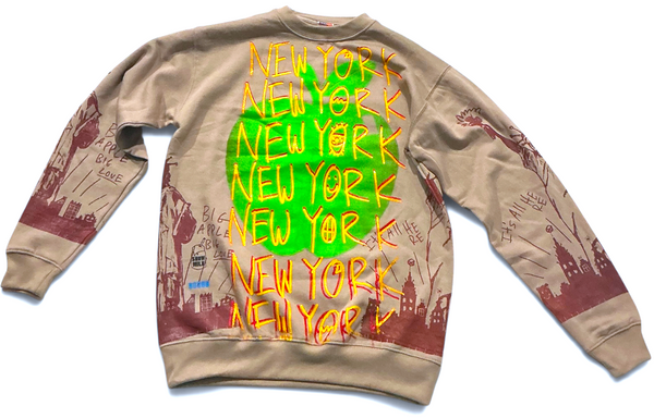 Big Apple Big Love Crewneck (Size Large)