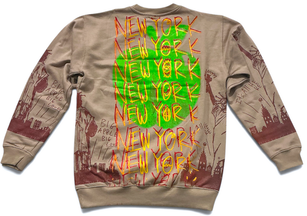 Big Apple Big Love Crewneck (Size Large)