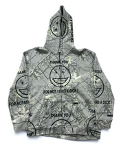 Load image into Gallery viewer, Thank You For Not Being A Dick Zip Up Hoodie (Size Large)
