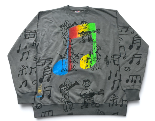Music Notes Crewneck (XL)
