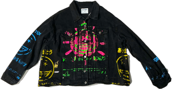 Thank You For Not Being A Dick Jean Jacket (Size XXL)