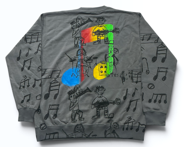 Music Notes Crewneck (XL)