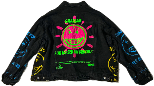 Thank You For Not Being A Dick Jean Jacket (Size XXL)