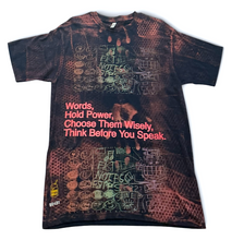 Load image into Gallery viewer, Words Hold Power Bleach Tee (Size Large)
