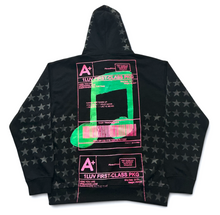 Load image into Gallery viewer, Music Notes Hoodie (Size Large)
