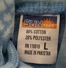 Load image into Gallery viewer, Life Is The Painting You Paint Doily Bleached Hoodie (Size Large)
