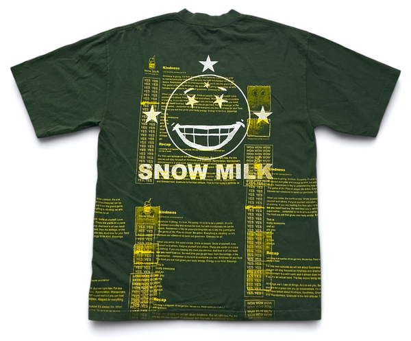 Snow Milk Kindness 6.5oz Tee (Size Medium)