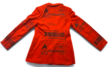 Load image into Gallery viewer, Positive Shipping Label Blazer (Size Women's Medium)
