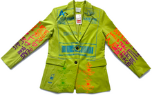 Load image into Gallery viewer, The Positive Shipping Label Blazer (Size Women's Medium)
