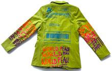 Load image into Gallery viewer, The Positive Shipping Label Blazer (Size Women's Medium)
