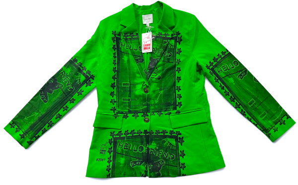Hello Friend Blazer (Size Women's Medium)