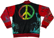 Load image into Gallery viewer, World Peace Varsity Jacket (Size Medium)
