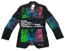Load image into Gallery viewer, Words Hold Power Blazer (Size 36R)
