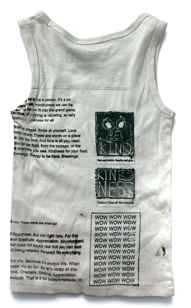 Snow Milk Kindness Tank Top (Size Toddler 2T)