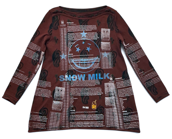 Snow Milk Kindness Long Sleeve (Size Women's 10)