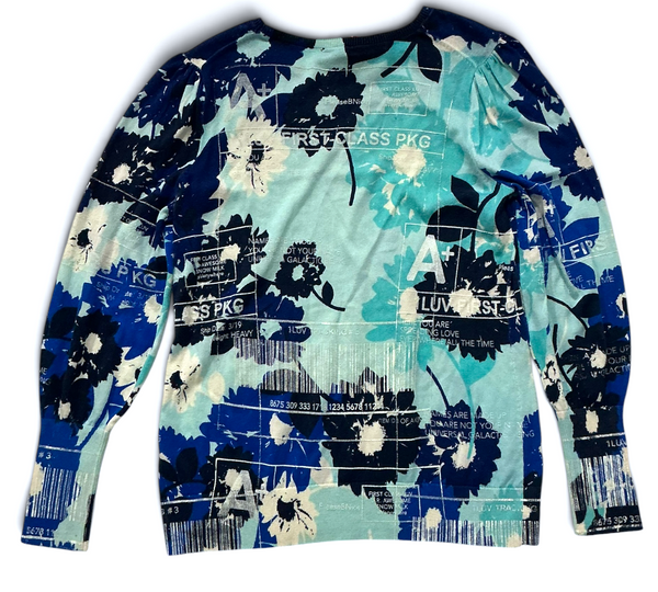 Positive Shipping Label Crewneck (Women’s Petite Small)