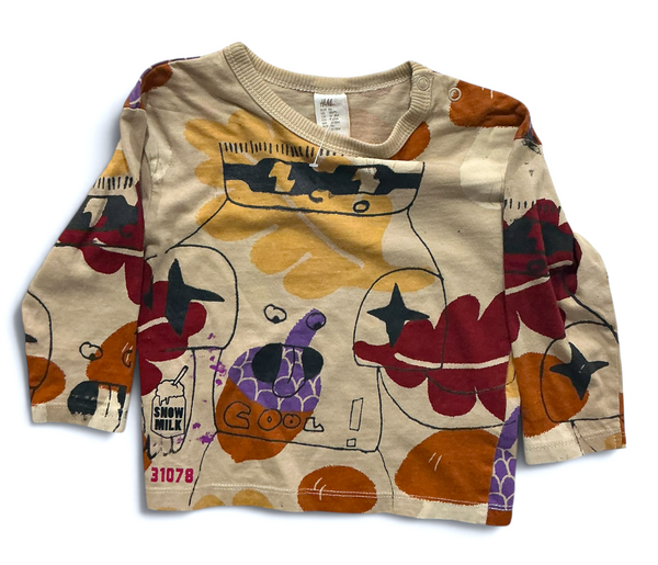 Snow Milk Kindness Long Sleeve (Baby Size 18M)